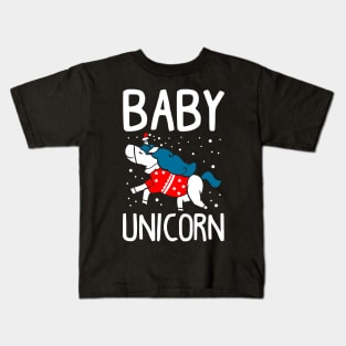 Matching Unicorn Ugly Christmas Sweatshirts Kids T-Shirt